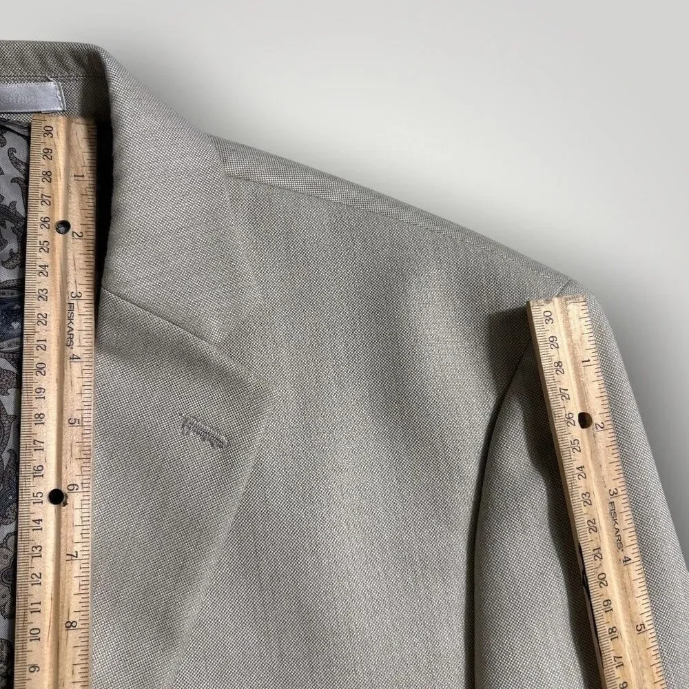 RALPH LAUREN Regular fit Mens Blazer Sport Coat Suit Jacket Cream/Tan 43R